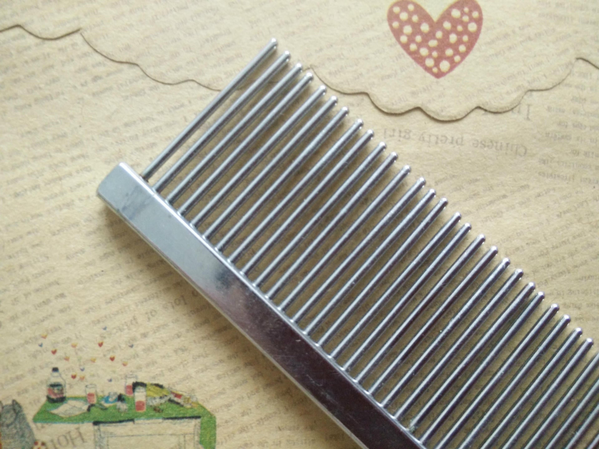 Pet Comb Factory Suppl Pet Grooming Comb Comb, Pet Steel Comb Dog Combs And Other Products